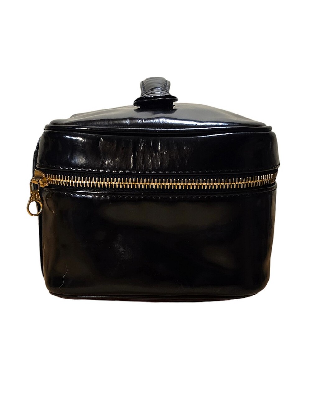CHANEL PATENT LEATHER VANITY CASE - Picture 7 of 16